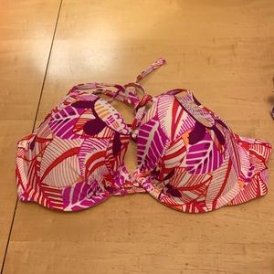 Aerie Bea Bikini Bridget top halter 36D
